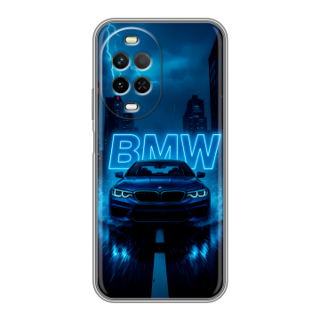 Силиконовый чехол на Huawei Nova 15 с принтом BMW БМВ Силиконовый чехол на Huawei Nova 15 с принтом BMW БМВ