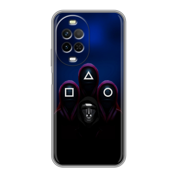 Силиконовый чехол на Huawei Nova 15 с принтом Игра Кальмара