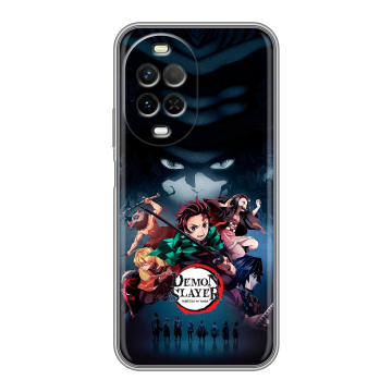 Силиконовый чехол на Huawei Nova 15 с принтом Demon Slayer Клинок рассекающий демонов Силиконовый чехол на Huawei Nova 15 с принтом Demon Slayer Клинок рассекающий демонов