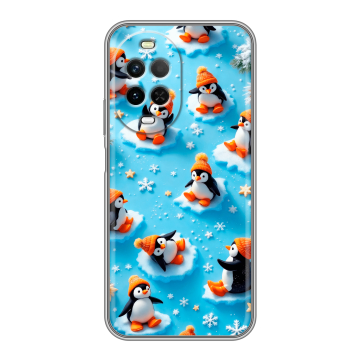 Силиконовый чехол на Huawei Nova 15 с принтом Новый год
