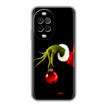 Силиконовый чехол на Huawei Nova 15 с принтом Новый год Гринч