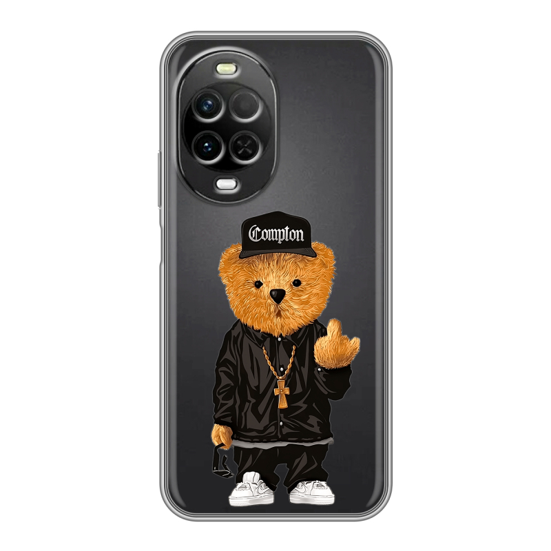 Силиконовый чехол на Huawei Nova 15 с принтом Мишка Силиконовый чехол на Huawei Nova 15 с принтом Мишка