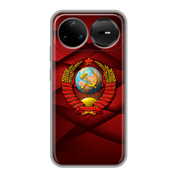 Силиконовый чехол на Huawei Nova 15 Pro с принтом Герб СССР Силиконовый чехол на Huawei Nova 15 Pro с принтом Герб СССР