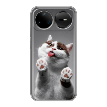 Силиконовый чехол на Huawei Nova 15 Pro с принтом Коты Силиконовый чехол на Huawei Nova 15 Pro с принтом Коты