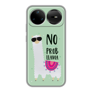 Силиконовый чехол на Huawei Nova 15 Pro с принтом Лама Силиконовый чехол на Huawei Nova 15 Pro с принтом Лама