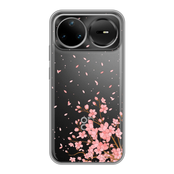 Силиконовый чехол на Huawei Nova 15 Pro с принтом Ветка сакуры Силиконовый чехол на Huawei Nova 15 Pro с принтом Ветка сакуры