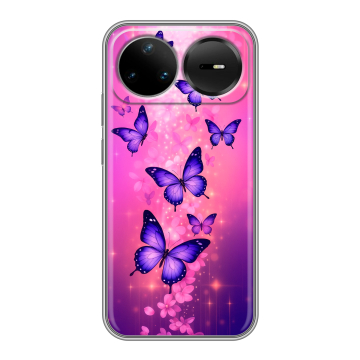 Силиконовый чехол на Huawei Nova 15 Pro с принтом Бабочки Силиконовый чехол на Huawei Nova 15 Pro с принтом Бабочки