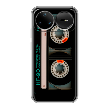 Силиконовый чехол на Huawei Nova 15 Pro с принтом Кассета Силиконовый чехол на Huawei Nova 15 Pro с принтом Кассета