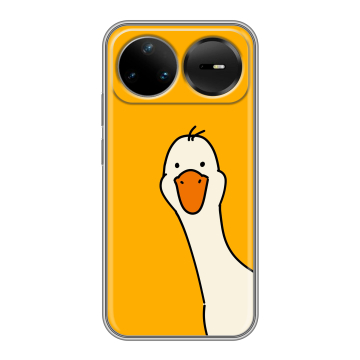 Силиконовый чехол на Huawei Nova 15 Pro с принтом Утка Силиконовый чехол на Huawei Nova 15 Pro с принтом Утка