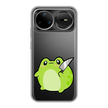 Силиконовый чехол на Huawei Nova 15 Pro с принтом Лягушенок Силиконовый чехол на Huawei Nova 15 Pro с принтом Лягушенок