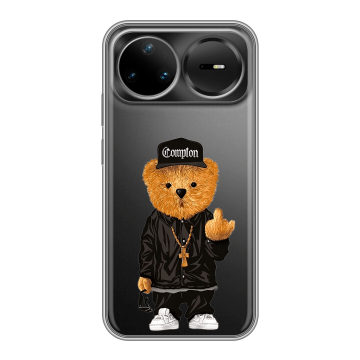 Силиконовый чехол на Huawei Nova 15 Pro с принтом Мишка Силиконовый чехол на Huawei Nova 15 Pro с принтом Мишка