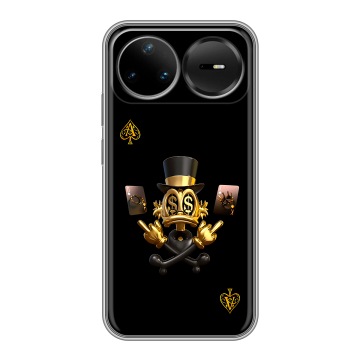 Силиконовый чехол на Huawei Nova 15 Pro с принтом Золотой скрудж макдак