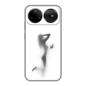 Силиконовый чехол на Huawei Nova 15 Pro с принтом Силуэт