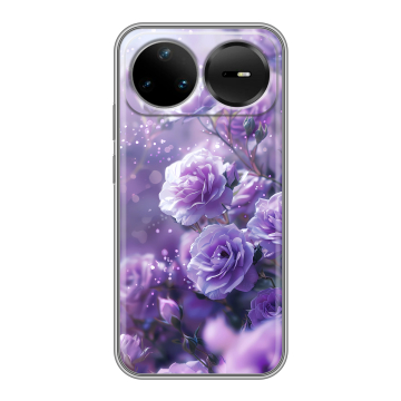 Силиконовый чехол на Huawei Nova 15 Pro с принтом Розы цветы