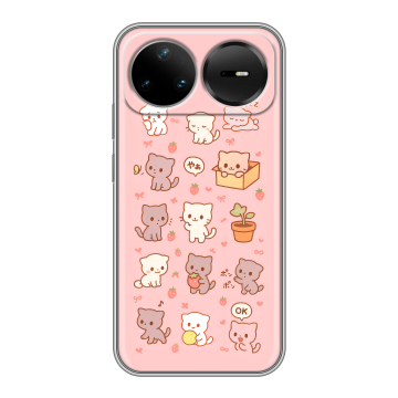 Силиконовый чехол на Huawei Nova 15 Pro с принтом Hello Kitty Хелоу Кити