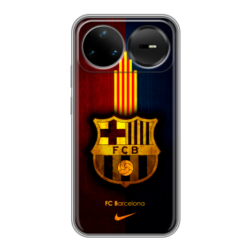 Силиконовый чехол на Huawei Nova 15 Pro с принтом Барселона Barcelona