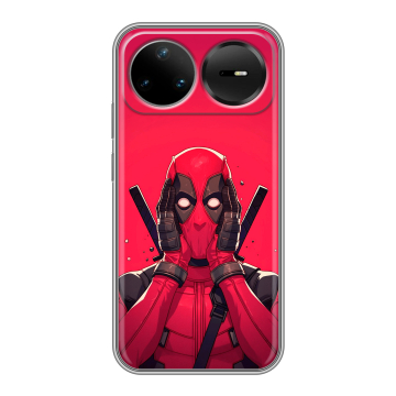 Силиконовый чехол на Huawei Nova 15 Pro с принтом Дедпул Deadpool
