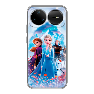 Силиконовый чехол на Huawei Nova 15 Pro с принтом Холодное сердце Frozen Силиконовый чехол на Huawei Nova 15 Pro с принтом Холодное сердце Frozen