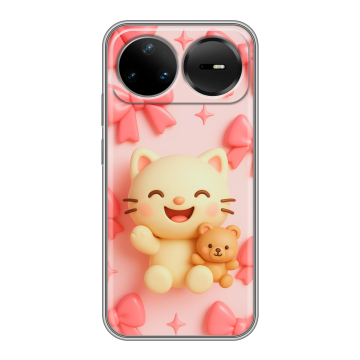 Силиконовый чехол на Huawei Nova 15 Pro с принтом для девочек