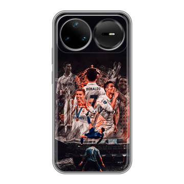 Силиконовый чехол на Huawei Nova 15 Pro с принтом Реал Роналдо Real Ronaldo