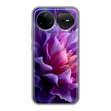 Силиконовый чехол на Huawei Nova 15 Pro с принтом женский цветы Силиконовый чехол на Huawei Nova 15 Pro с принтом женский цветы