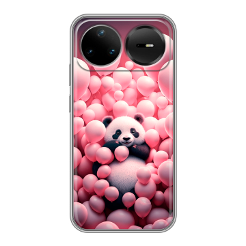 Силиконовый чехол на Huawei Nova 15 Pro с принтом Панда