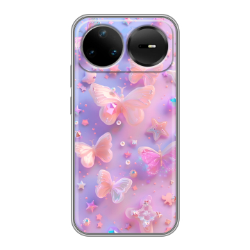 Силиконовый чехол на Huawei Nova 15 Pro с принтом Бабочки