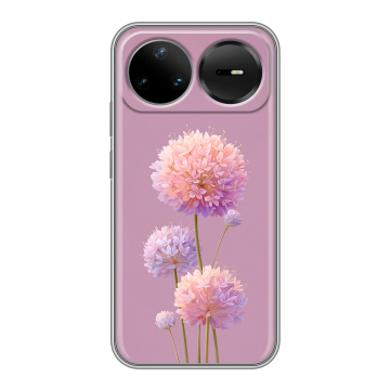 Силиконовый чехол на Huawei Nova 15 Pro с принтом Цветы Силиконовый чехол на Huawei Nova 15 Pro с принтом Цветы