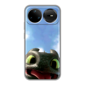 Силиконовый чехол на Huawei Nova 15 Pro с принтом Как приручить дракона Силиконовый чехол на Huawei Nova 15 Pro с принтом Как приручить дракона