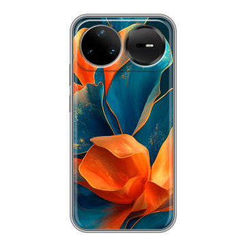 Силиконовый чехол на Huawei Nova 15 Pro с принтом Цветы