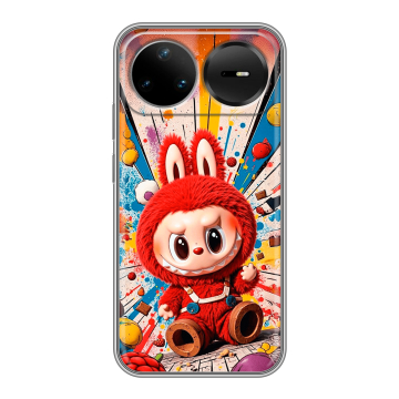 Силиконовый чехол на Huawei Nova 15 Pro с принтом Labubu Лабубу Силиконовый чехол на Huawei Nova 15 Pro с принтом Labubu Лабубу