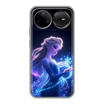 Силиконовый чехол на Huawei Nova 15 Pro с принтом Холодное сердце Frozen Силиконовый чехол на Huawei Nova 15 Pro с принтом Холодное сердце Frozen