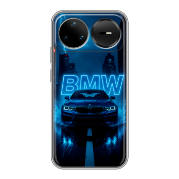 Силиконовый чехол на Huawei Nova 15 Pro с принтом BMW БМВ Силиконовый чехол на Huawei Nova 15 Pro с принтом BMW БМВ