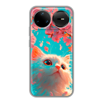 Силиконовый чехол на Huawei Nova 15 Pro с принтом Красивый кот Силиконовый чехол на Huawei Nova 15 Pro с принтом Красивый кот