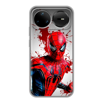 Силиконовый чехол на Huawei Nova 15 Pro с принтом Spiderman Человек паук