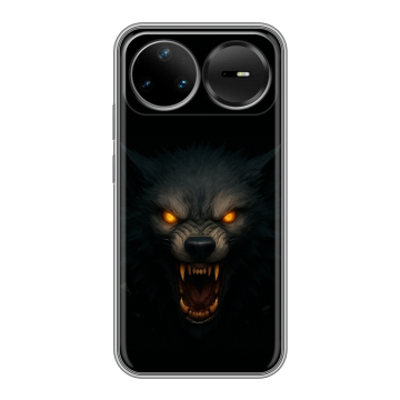 Силиконовый чехол на Huawei Nova 15 Pro с принтом Волк Силиконовый чехол на Huawei Nova 15 Pro с принтом Волк