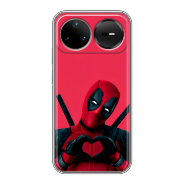 Силиконовый чехол на Huawei Nova 15 Pro с принтом Дедпул Deadpool