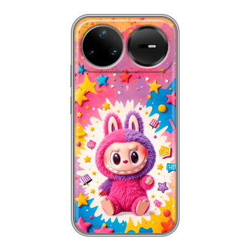 Силиконовый чехол на Huawei Nova 15 Pro с принтом Labubu Лабубу Силиконовый чехол на Huawei Nova 15 Pro с принтом Labubu Лабубу