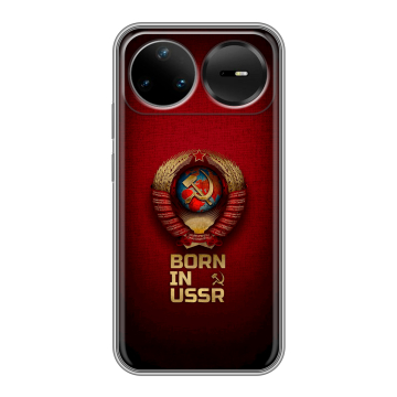 Силиконовый чехол на Huawei Nova 15 Pro с принтом Флаг Герб СССР Силиконовый чехол на Huawei Nova 15 Pro с принтом Флаг Герб СССР