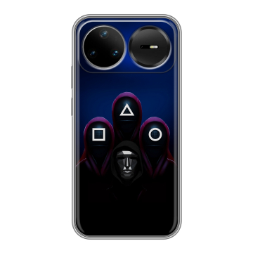 Силиконовый чехол на Huawei Nova 15 Pro с принтом Игра Кальмара Силиконовый чехол на Huawei Nova 15 Pro с принтом Игра Кальмара