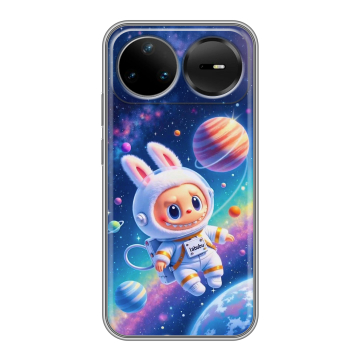 Силиконовый чехол на Huawei Nova 15 Pro с принтом Labubu Лабубу