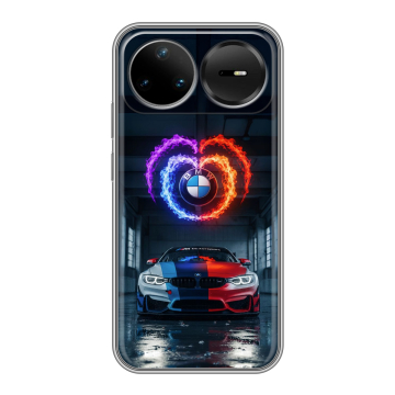 Силиконовый чехол на Huawei Nova 15 Pro с принтом BMW БМВ Силиконовый чехол на Huawei Nova 15 Pro с принтом BMW БМВ