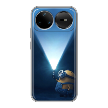 Силиконовый чехол на Huawei Nova 15 Pro с принтом Миньоны Силиконовый чехол на Huawei Nova 15 Pro с принтом Миньоны