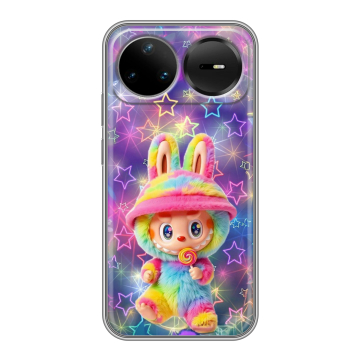 Силиконовый чехол на Huawei Nova 15 Pro с принтом Labubu Лабубу Силиконовый чехол на Huawei Nova 15 Pro с принтом Labubu Лабубу