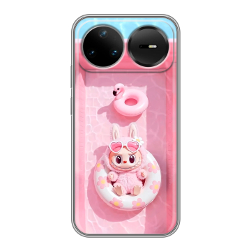 Силиконовый чехол на Huawei Nova 15 Pro с принтом Labubu Лабубу Силиконовый чехол на Huawei Nova 15 Pro с принтом Labubu Лабубу