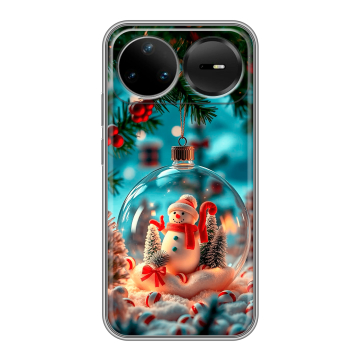 Силиконовый чехол на Huawei Nova 15 Pro с принтом Новый год Силиконовый чехол на Huawei Nova 15 Pro с принтом Новый год