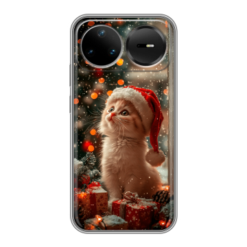 Силиконовый чехол на Huawei Nova 15 Pro с принтом Новый год Силиконовый чехол на Huawei Nova 15 Pro с принтом Новый год