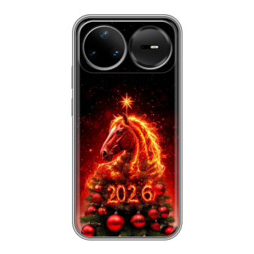 Силиконовый чехол на Huawei Nova 15 Pro с принтом Новый год Силиконовый чехол на Huawei Nova 15 Pro с принтом Новый год