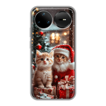 Силиконовый чехол на Huawei Nova 15 Pro с принтом Новый год Силиконовый чехол на Huawei Nova 15 Pro с принтом Новый год