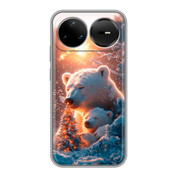 Силиконовый чехол на Huawei Nova 15 Pro с принтом Новый год Силиконовый чехол на Huawei Nova 15 Pro с принтом Новый год